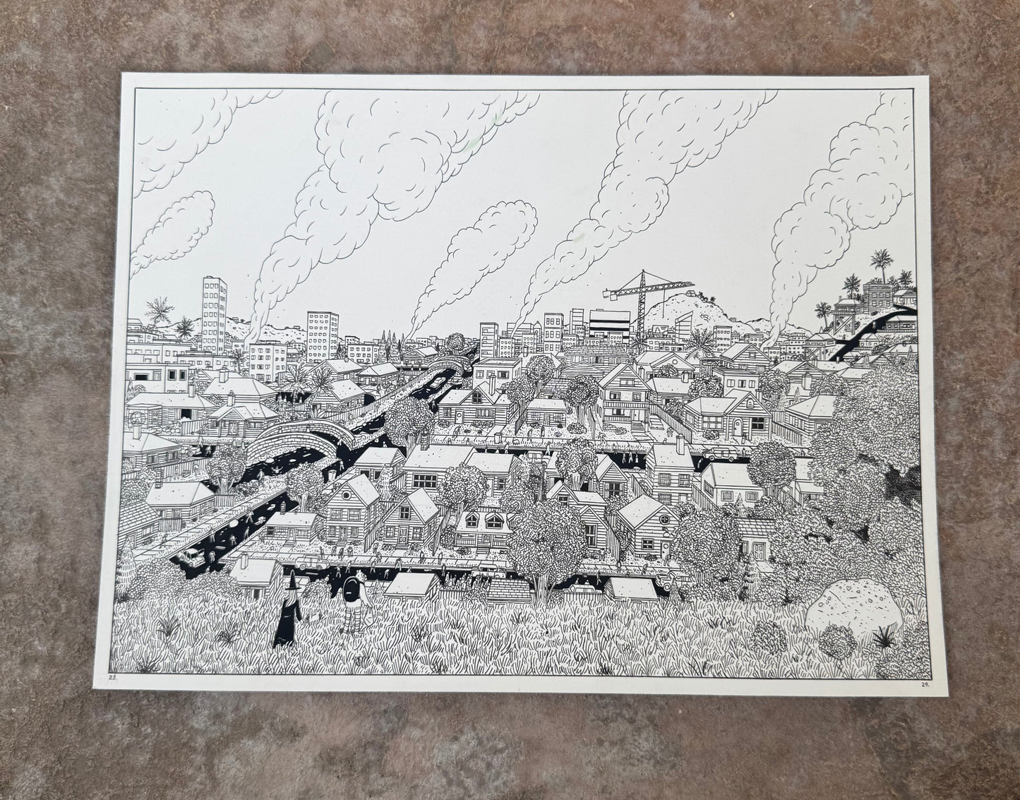 YWONAYWBH ISSUE 2 SPREAD