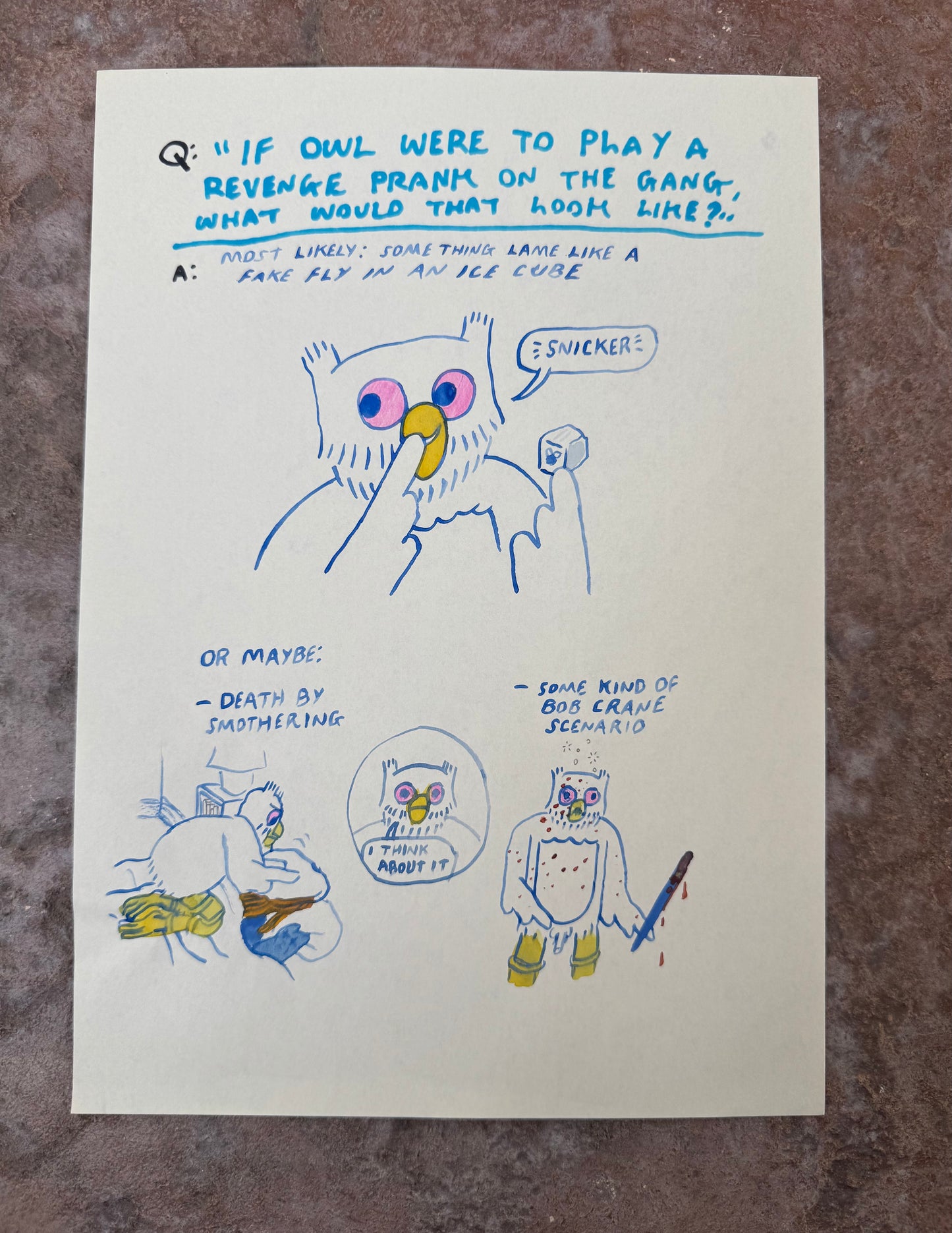 PITCHFORK OWL