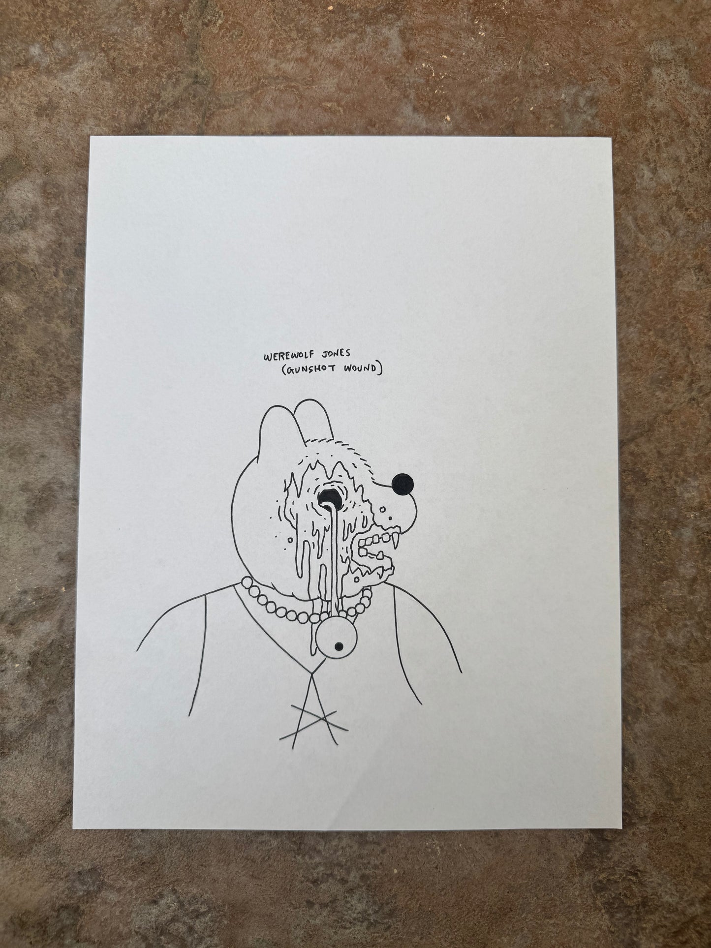 WEREWOLF JONES (GUNSHOT WOUND)
