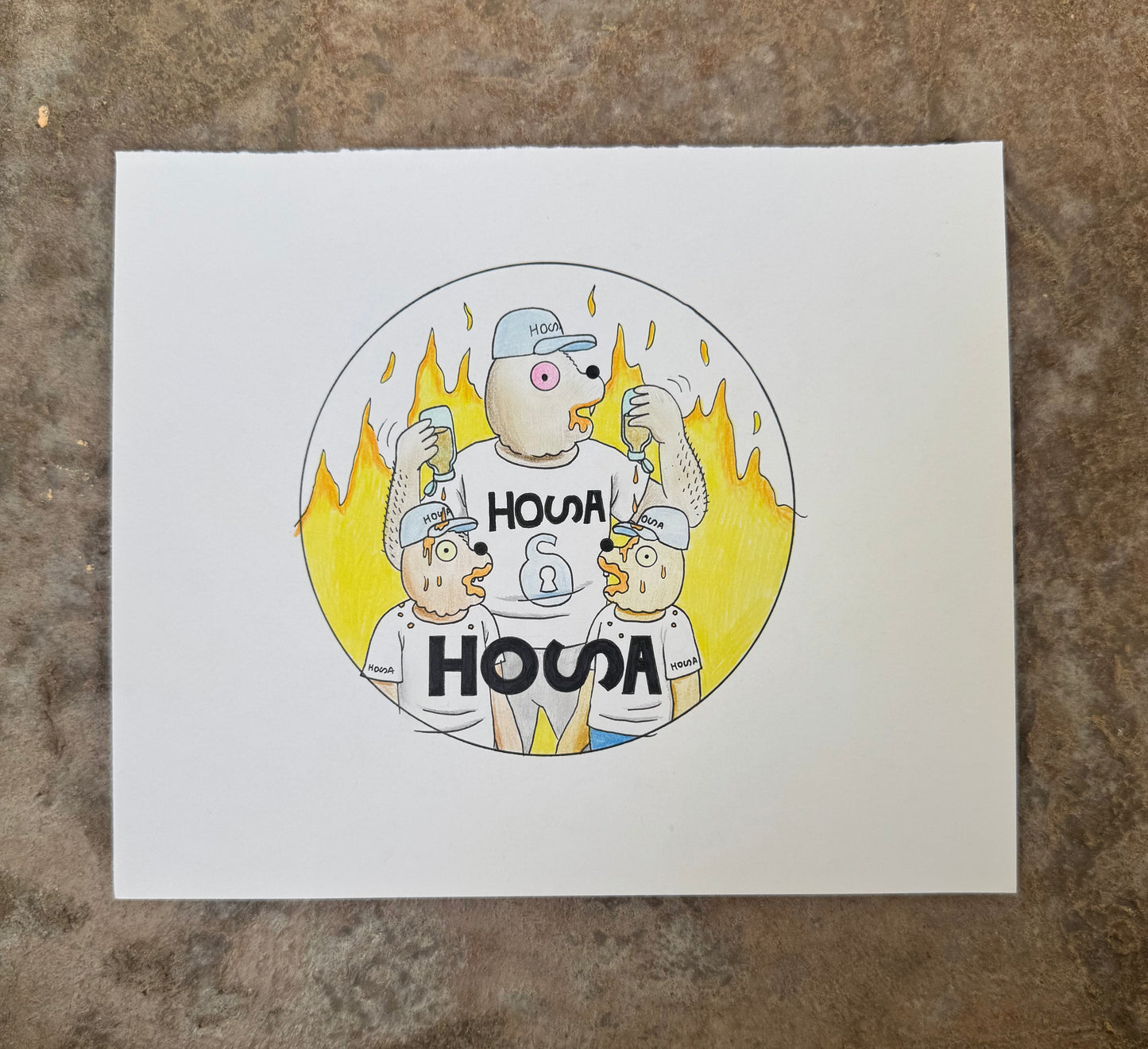HOT SAUCE STICKER