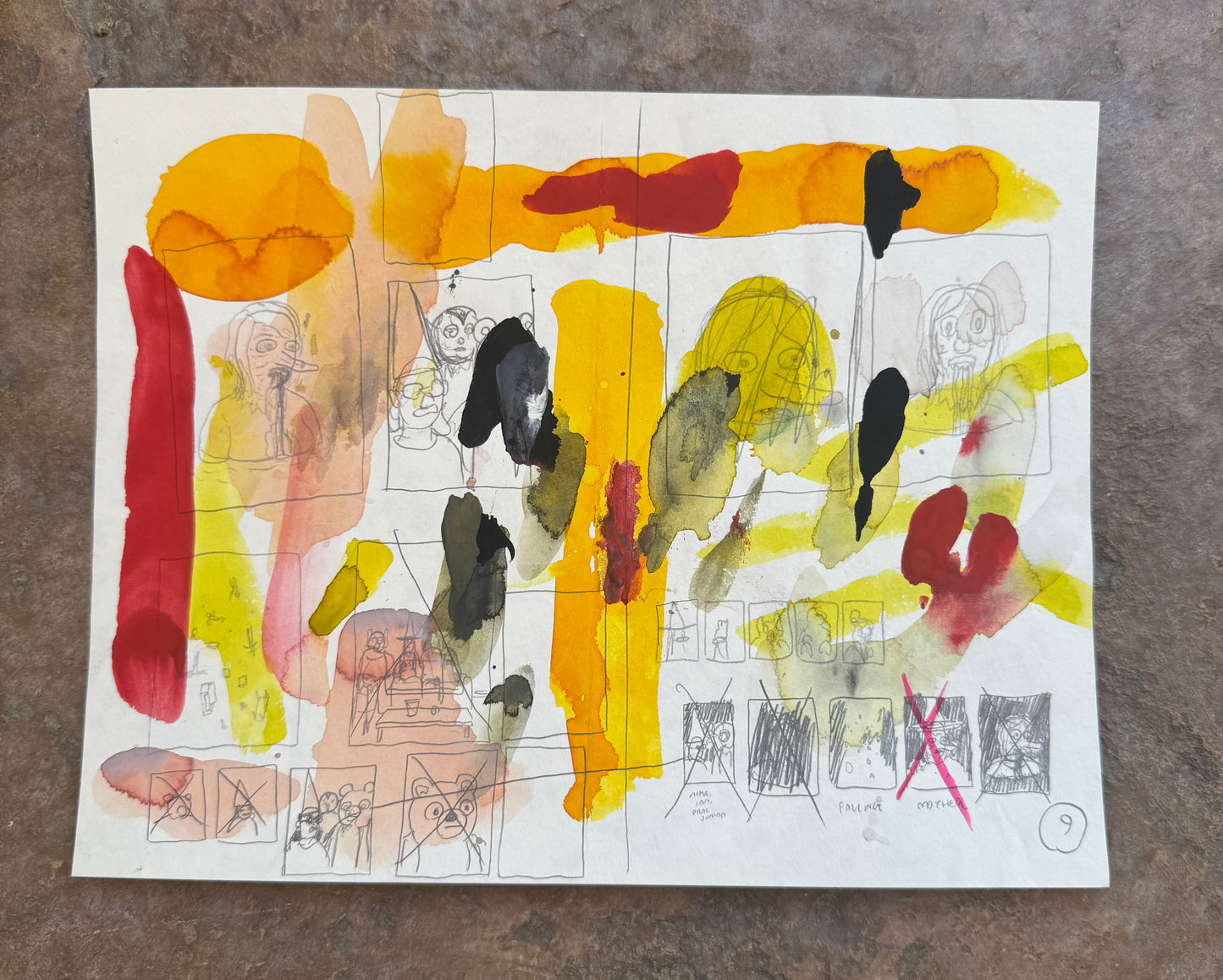 MARTEL PAINTINGS BLOTTER