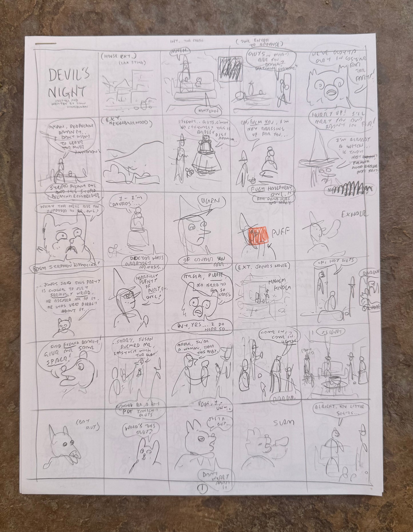 DEVIL'S NIGHT THUMBS